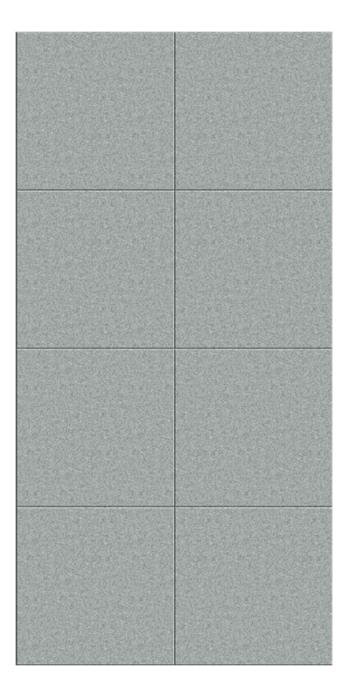 Front Image of Panel Acoustic AutexUS Groove V6 DoubleSpaced Flatiron