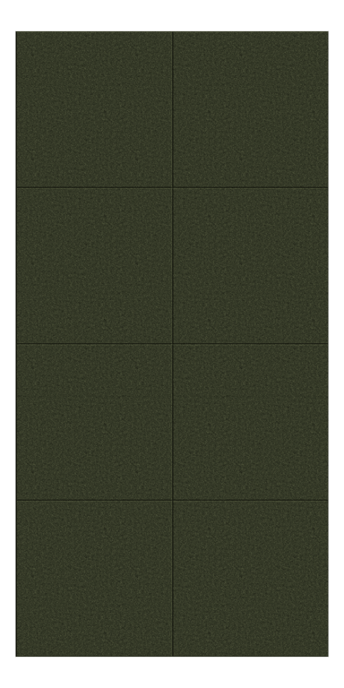 Front Image of Panel Acoustic AutexUS Groove V6 DoubleSpaced Gherkin