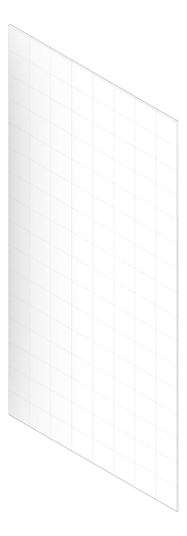 3D Documentation Image of Panel Acoustic AutexUS Groove V6 HalfSpaced Cavalier