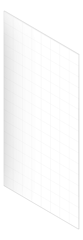 3D Documentation Image of Panel Acoustic AutexUS Groove V6 HalfSpaced Parthenon