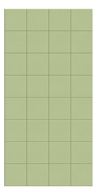 Front Image of Panel Acoustic AutexUS Groove V6 TypicalSpaced Acros