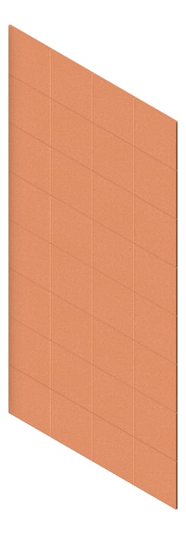 Navigate to Panel Acoustic AutexUS Groove V6 TypicalSpaced Canyon