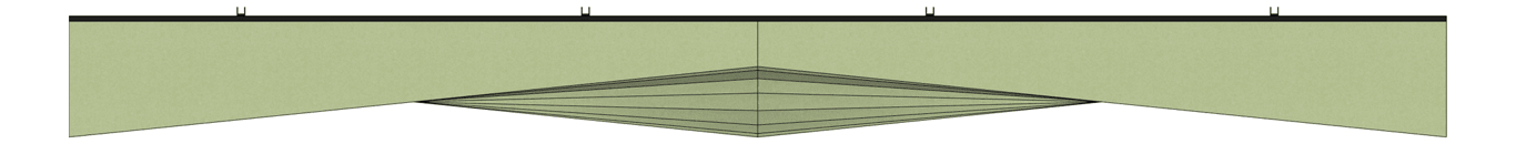 Left Image of CeilingBaffles Acoustic AutexUK Frontier Fin Sierra