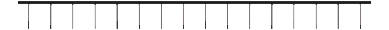 Front Image of CeilingBaffles Acoustic AutexUK Frontier Fin Talus