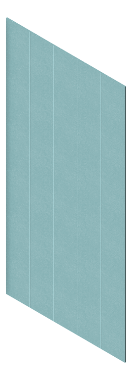 Panel Acoustic AutexUK Groove V1 DoubleSpaced FallingWater