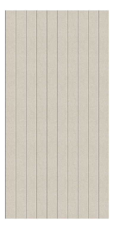 Front Image of Panel Acoustic AutexUK Groove V1 TypicalSpaced Opera