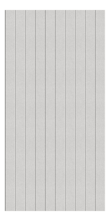 Front Image of Panel Acoustic AutexUK Groove V1 TypicalSpaced Savoye