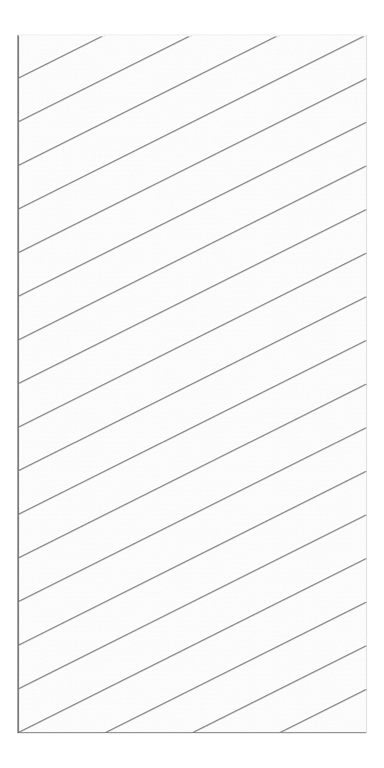 Front Image of Panel Acoustic AutexUK Groove V2 HalfSpaced Pavilion
