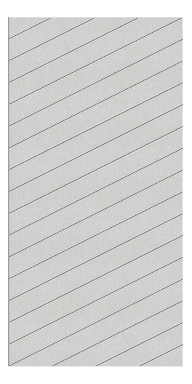 Front Image of Panel Acoustic AutexUK Groove V2 HalfSpaced Savoye