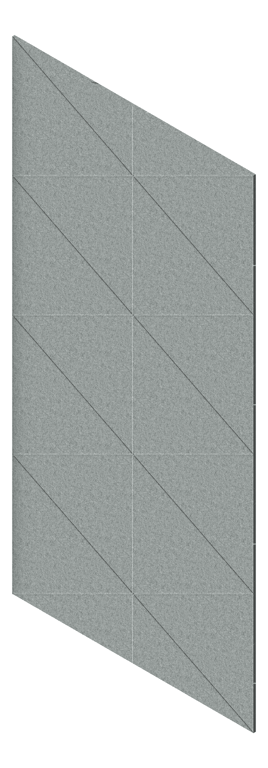 Panel Acoustic AutexUK Groove V3 DoubleSpaced Flatiron