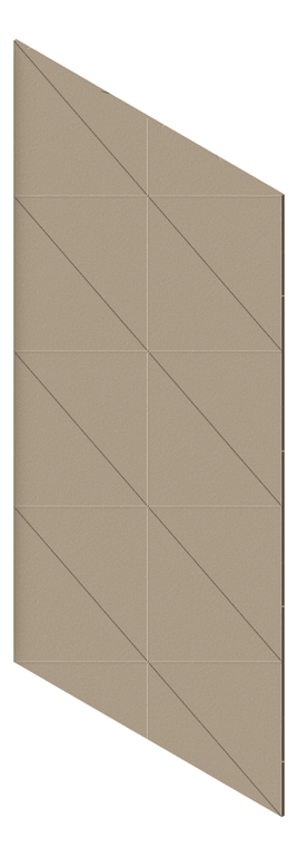 Panel Acoustic AutexUK Groove V3 DoubleSpaced Parthenon