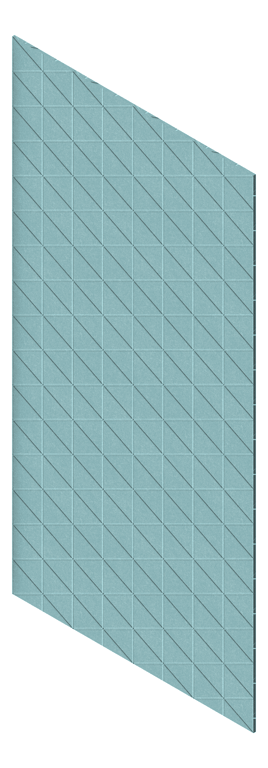 Panel Acoustic AutexUK Groove V3 HalfSpaced FallingWater