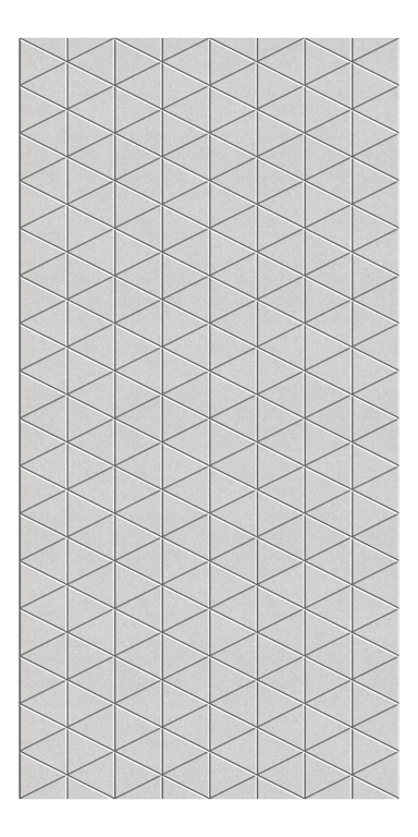 Front Image of Panel Acoustic AutexUK Groove V3 HalfSpaced Savoye