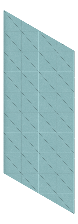 Panel Acoustic AutexUK Groove V3 TypicalSpaced FallingWater