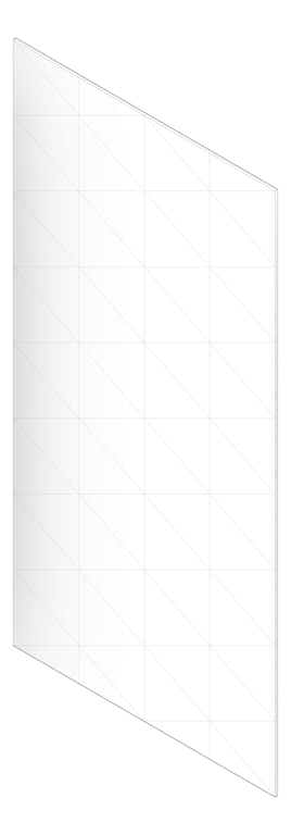 3D Documentation Image of Panel Acoustic AutexUK Groove V3 TypicalSpaced TreeHouse