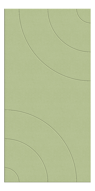 Front Image of Panel Acoustic AutexUK Groove V5 DoubleSpaced Acros