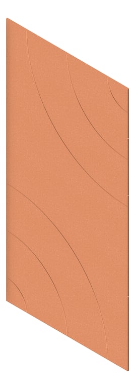 Navigate to Panel Acoustic AutexUK Groove V5 DoubleSpaced Canyon