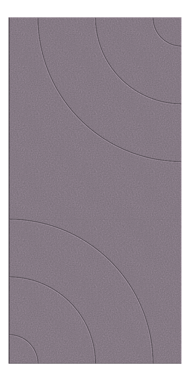 Front Image of Panel Acoustic AutexUK Groove V5 DoubleSpaced Cavalier