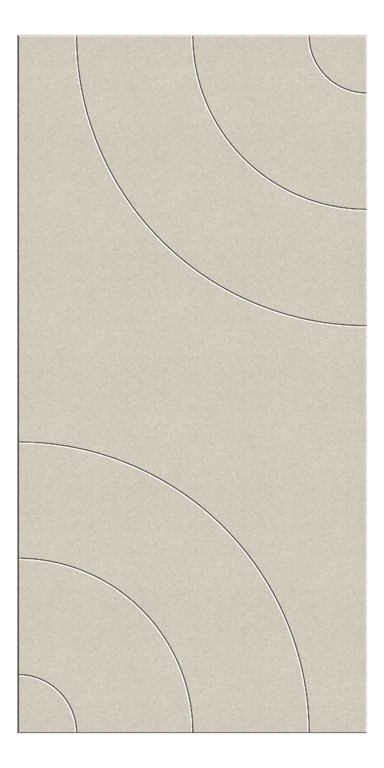 Front Image of Panel Acoustic AutexUK Groove V5 DoubleSpaced Opera