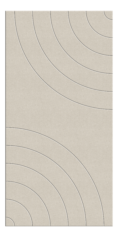 Front Image of Panel Acoustic AutexUK Groove V5 TypicalSpaced Opera