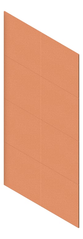 Navigate to Panel Acoustic AutexUK Groove V6 DoubleSpaced Canyon