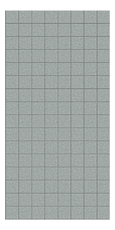 Front Image of Panel Acoustic AutexUK Groove V6 HalfSpaced Flatiron