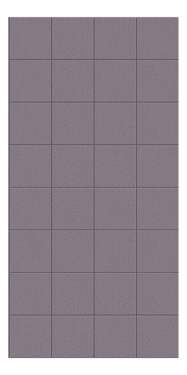 Front Image of Panel Acoustic AutexUK Groove V6 TypicalSpaced Cavalier
