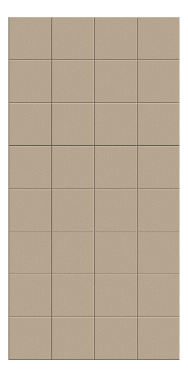 Front Image of Panel Acoustic AutexUK Groove V6 TypicalSpaced Parthenon