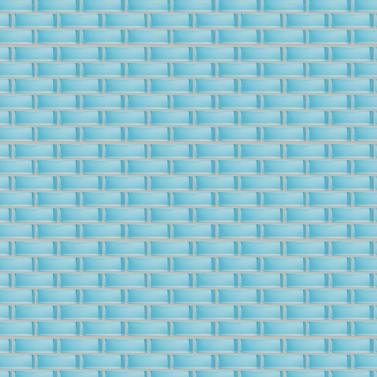 Image of Masonry Brick Brickworks AustralBricks VenetianGlass PolishedAquamarine