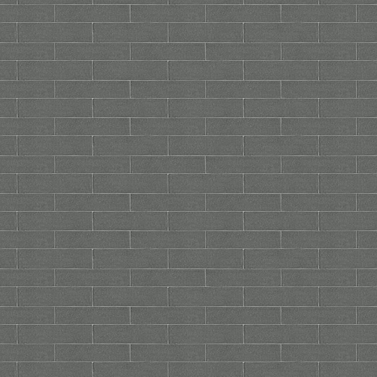 Masonry Block Brickworks GBHoned HalfHeight Pewter