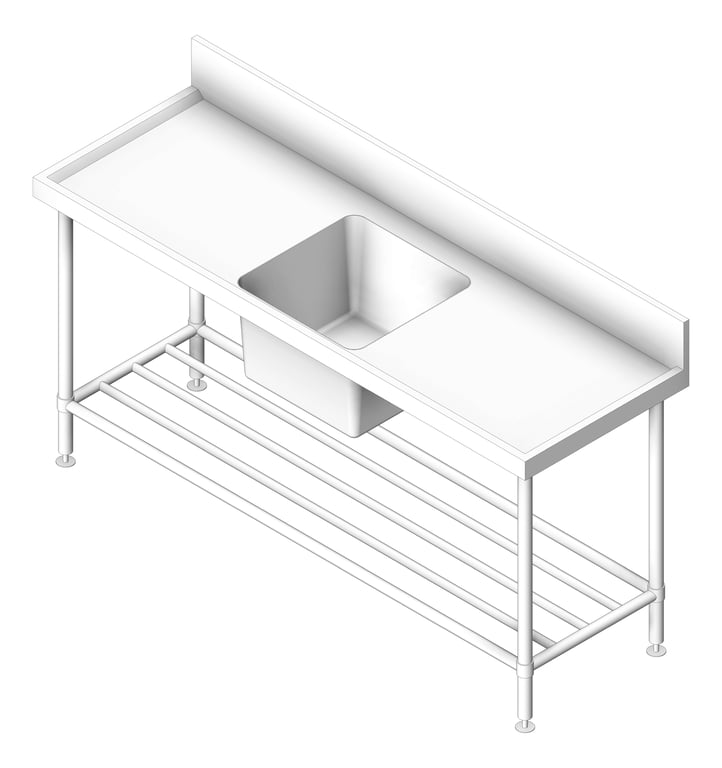 Image of Bench SingleBowl Britex BenchTech CentreBowl