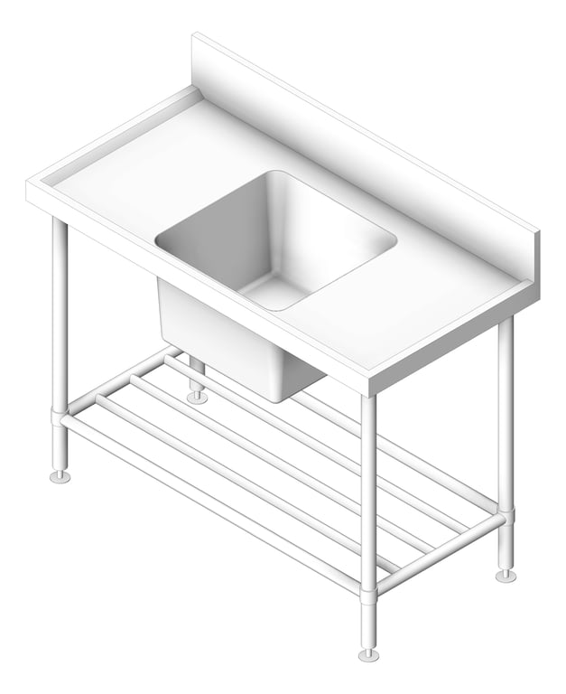 Bench SingleBowl Britex BenchTech CentreBowl CustomWidth