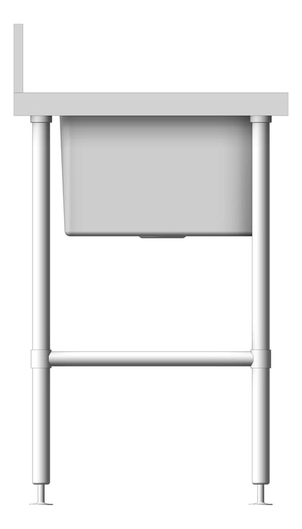 Left Image of Bench SingleBowl Britex BenchTech