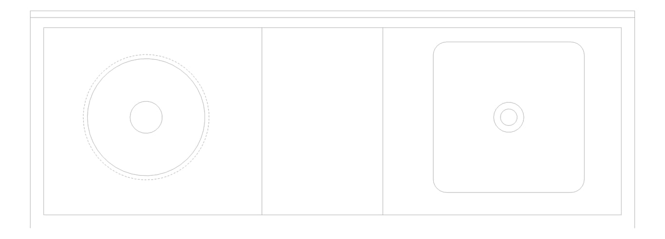 Plan Image of Sink DirtyUtility Britex SlopedBench