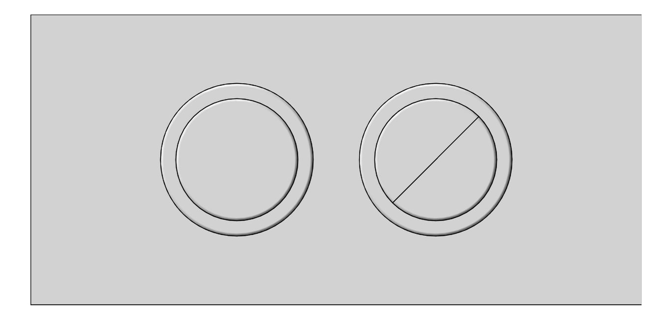 Front Image of Cistern InWall Britex