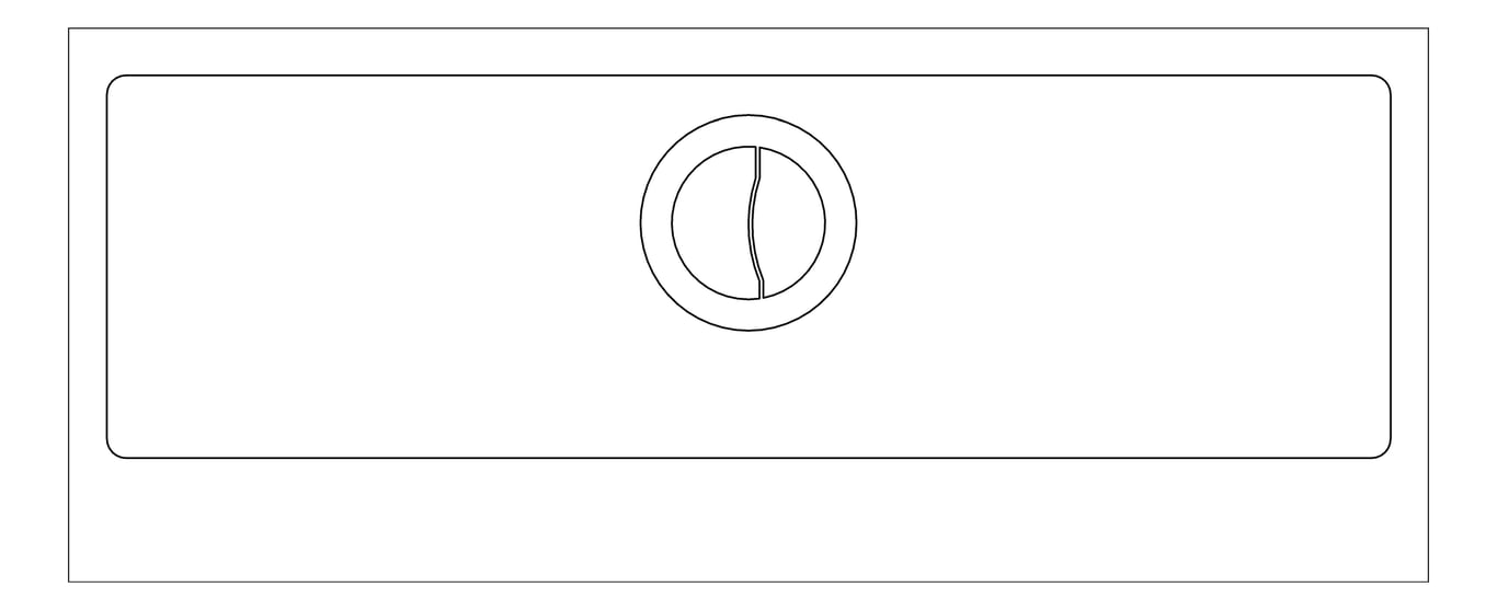 Plan Image of Cistern WallHung Britex DualFlush