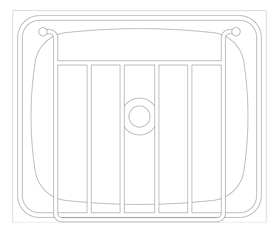 Plan Image of Sink Cleaners Britex WallMount Bracket