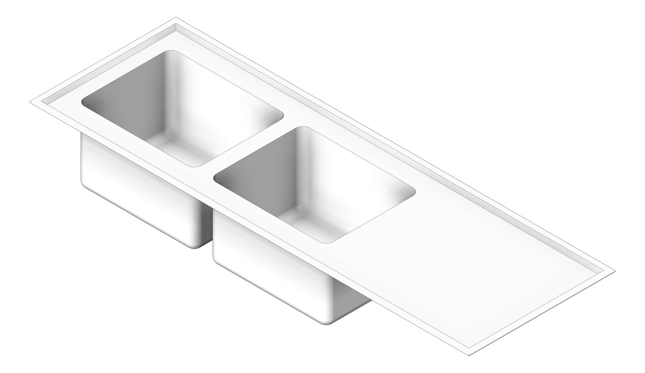 Image of Sink Laboratory Britex Universal TwinEndBowl