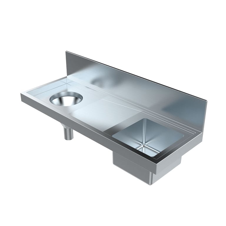 LDUS-Bx Image of Sink DirtyUtility Britex SlopedBench