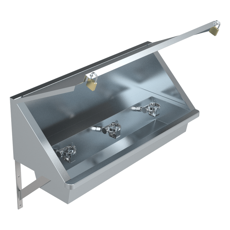 TLW1 Image of Trough WallHung Britex Wallsend Lockable