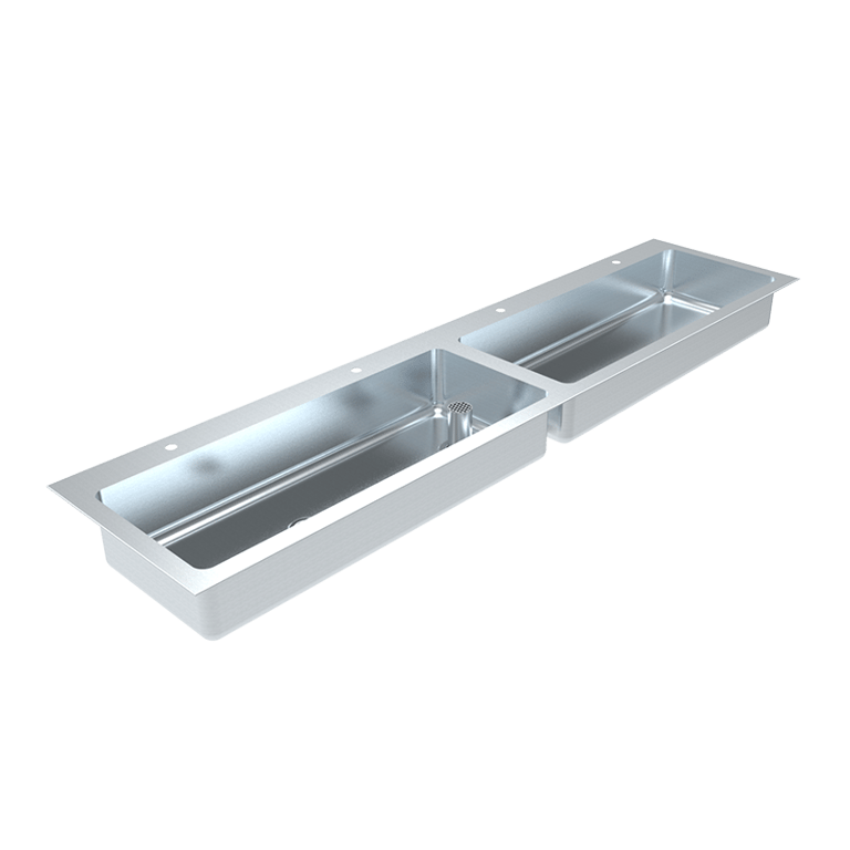 tcai trough only x  Image of Trough Inset Britex ClayAndAblution