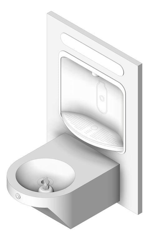 DrinkingFountain WallHung Britex Accessible BottleFiller