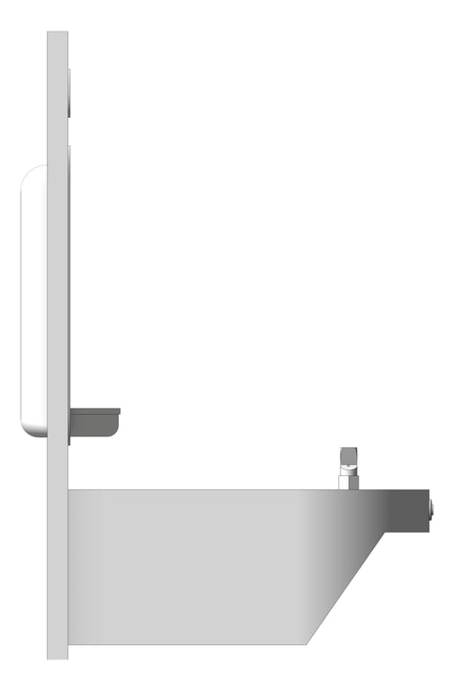 Left Image of DrinkingFountain WallHung Britex Accessible BottleFiller