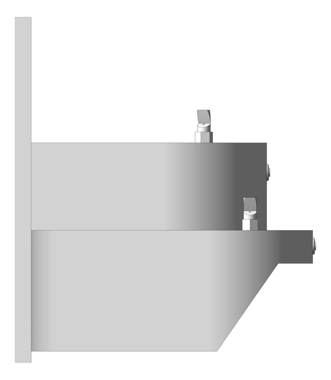 Left Image of DrinkingFountain WallHung Britex Accessible Double
