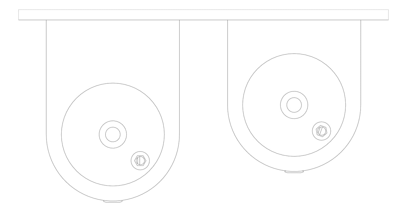 Plan Image of DrinkingFountain WallHung Britex Accessible Double