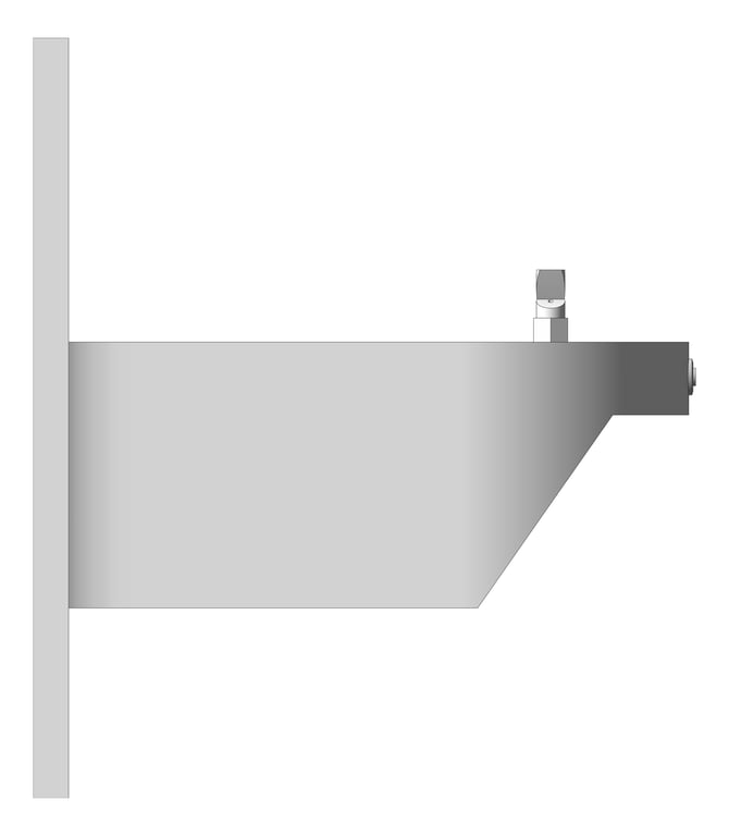 Left Image of DrinkingFountain WallHung Britex Accessible