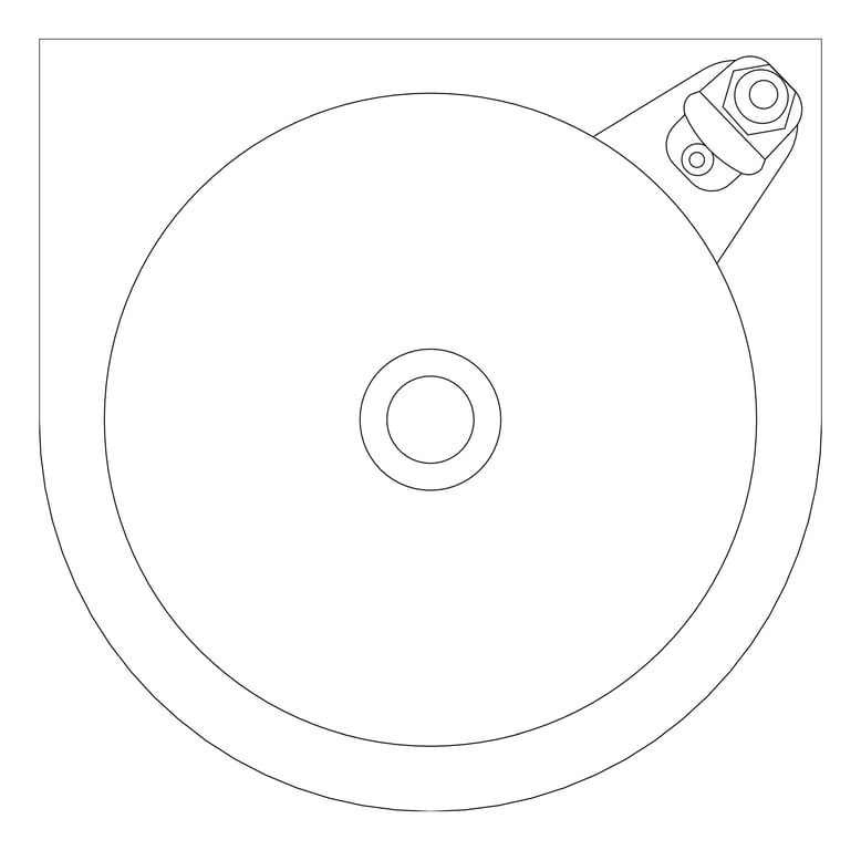 Plan Image of DrinkingFountain WallHung Britex AntiVandal