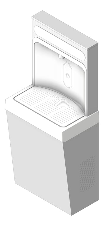 DrinkingFountain WallMounted Britex Accessible BottleFiller Filtered Refrigerated