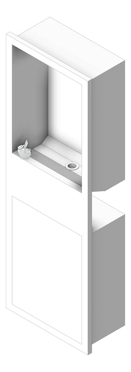 Image of DrinkingFountain WallRecessed Britex Chilled