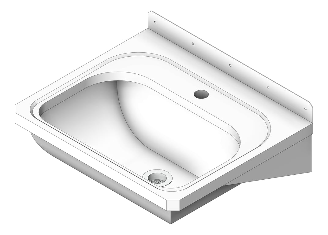 Image of Basin WallHung Britex